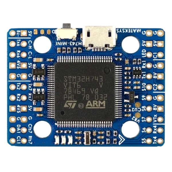All'ingrosso Matek H743-MINI V3 H743 Controller di volo 20x20mm ICM42688P icm426605 integrato OSD 11 PWM 2-8S per Drone da corsa RC